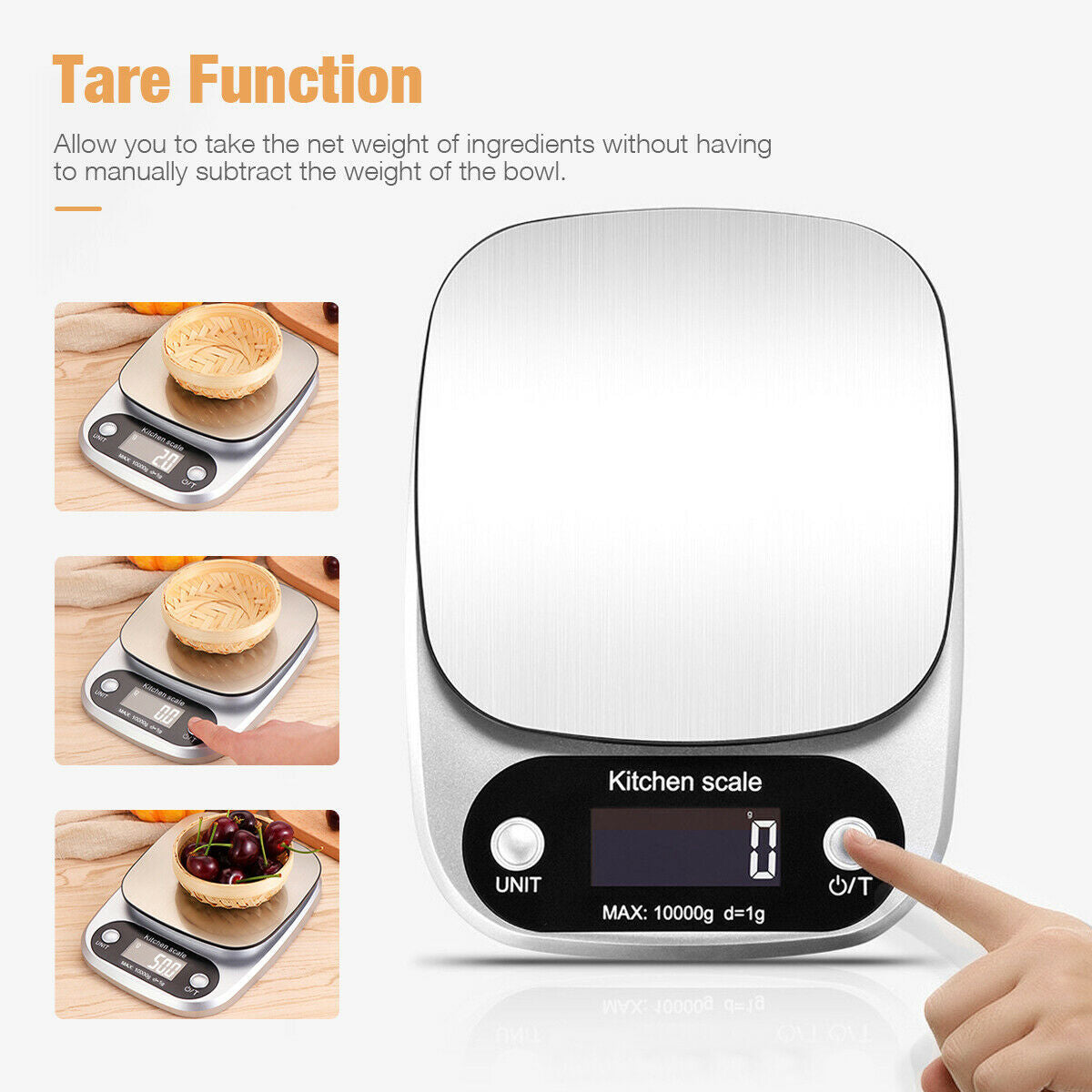 Stainless Smart Digital Food Scale