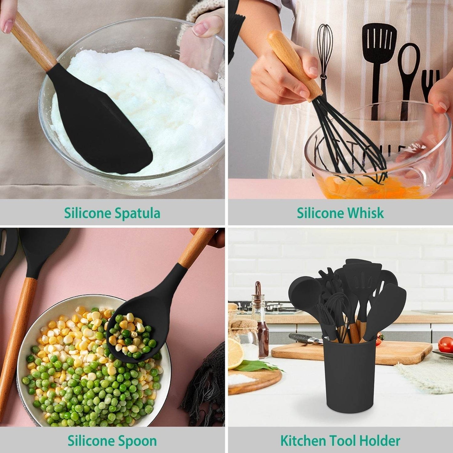 Silicone Cooking Tool Set