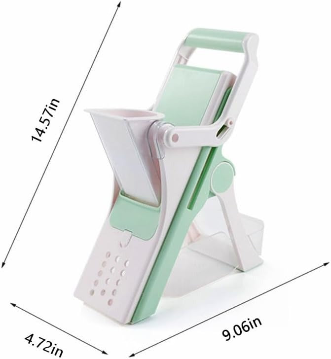 Multi-Slicer 5-in-1 Vegetable Slicer, Professional Food Slicer With Container