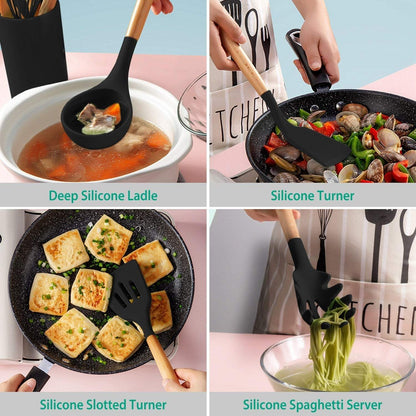 Silicone Cooking Tool Set
