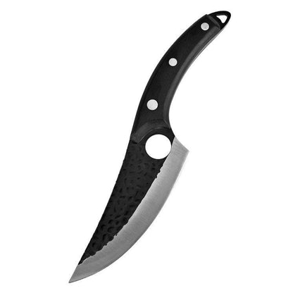hand-forged butcher knife