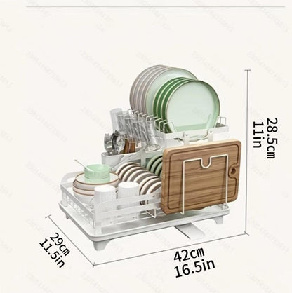 Expandable Kitchen Dish Drying Rack