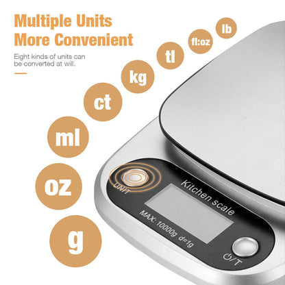 Stainless Smart Digital Food Scale