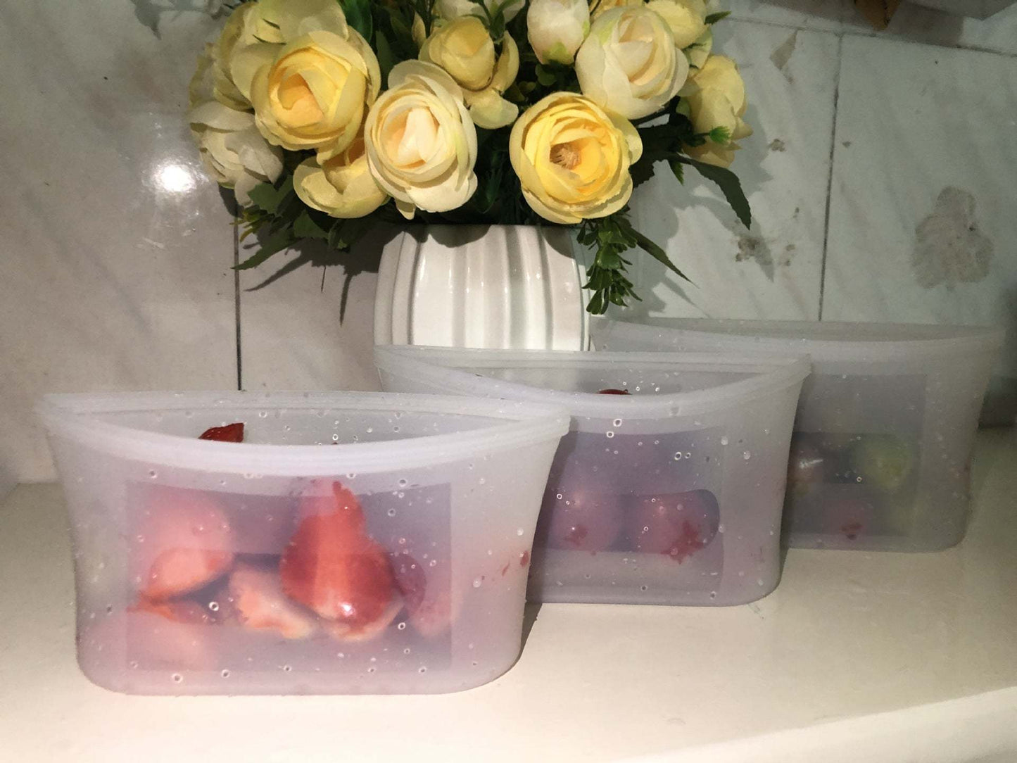Reusable Silicone Food Storage Bags