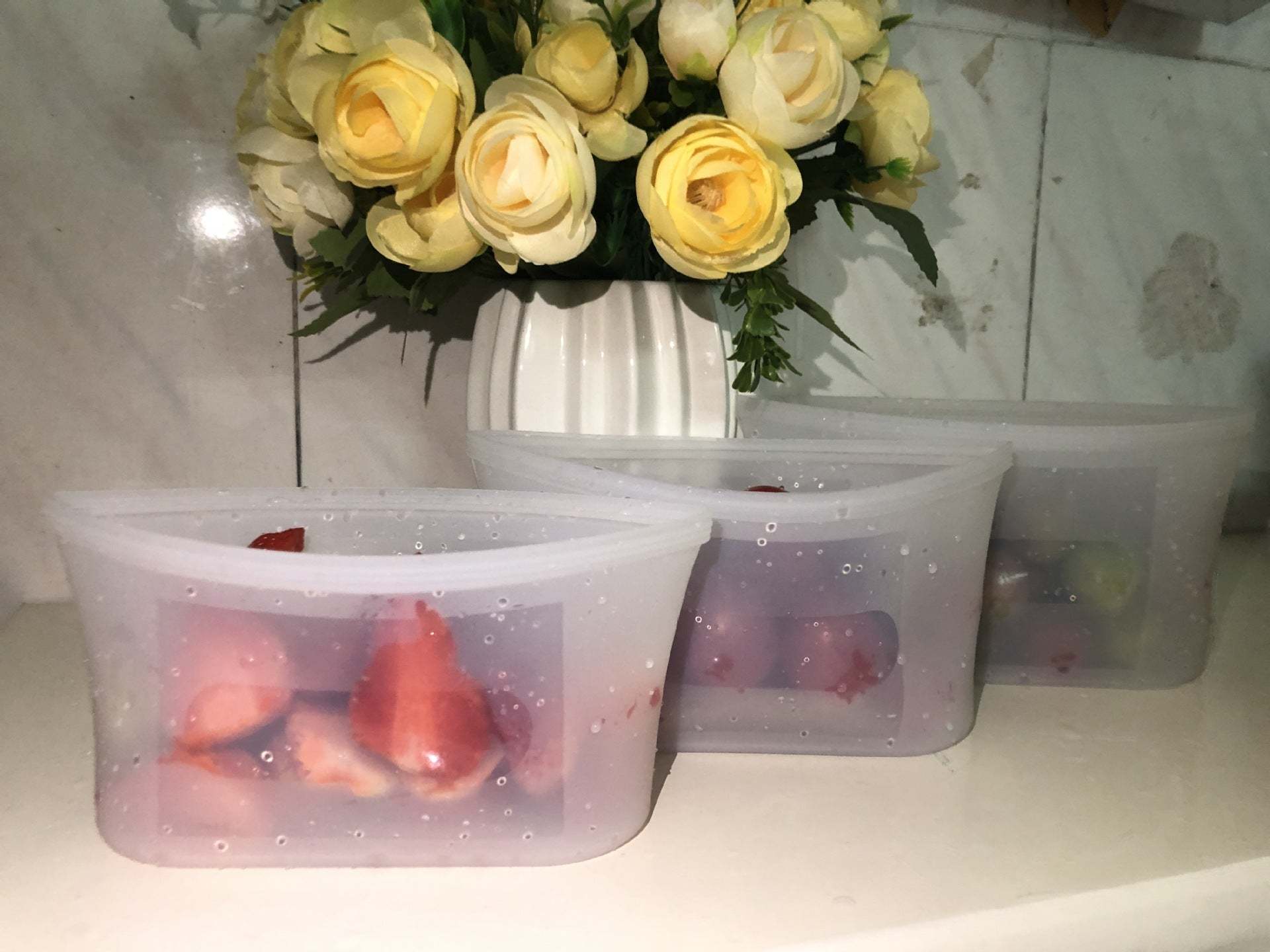 Reusable Silicone Food Storage Bags