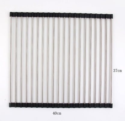 Folding Kitchen Drain Sink Rack