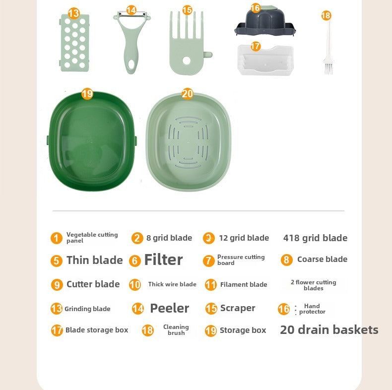 3-in-1 Vegetable Cutter