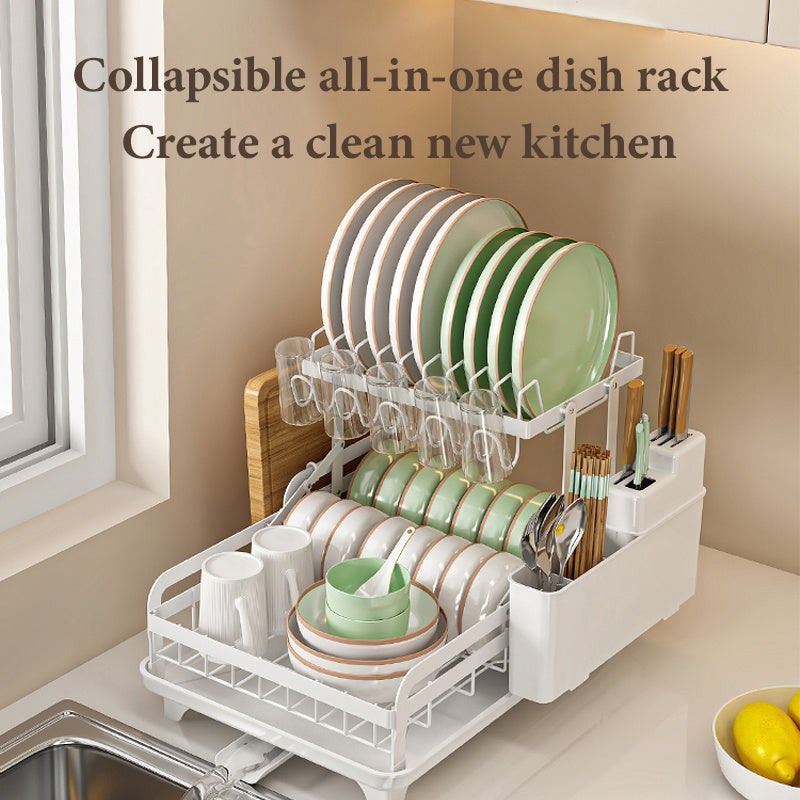Expandable Kitchen Dish Drying Rack