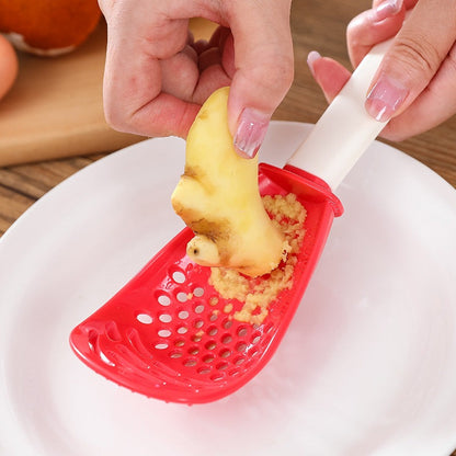 Heat-Resistant Silicone Strainer Scoop – Non-Stick Slotted Spoon for Frying, Draining & Cooking