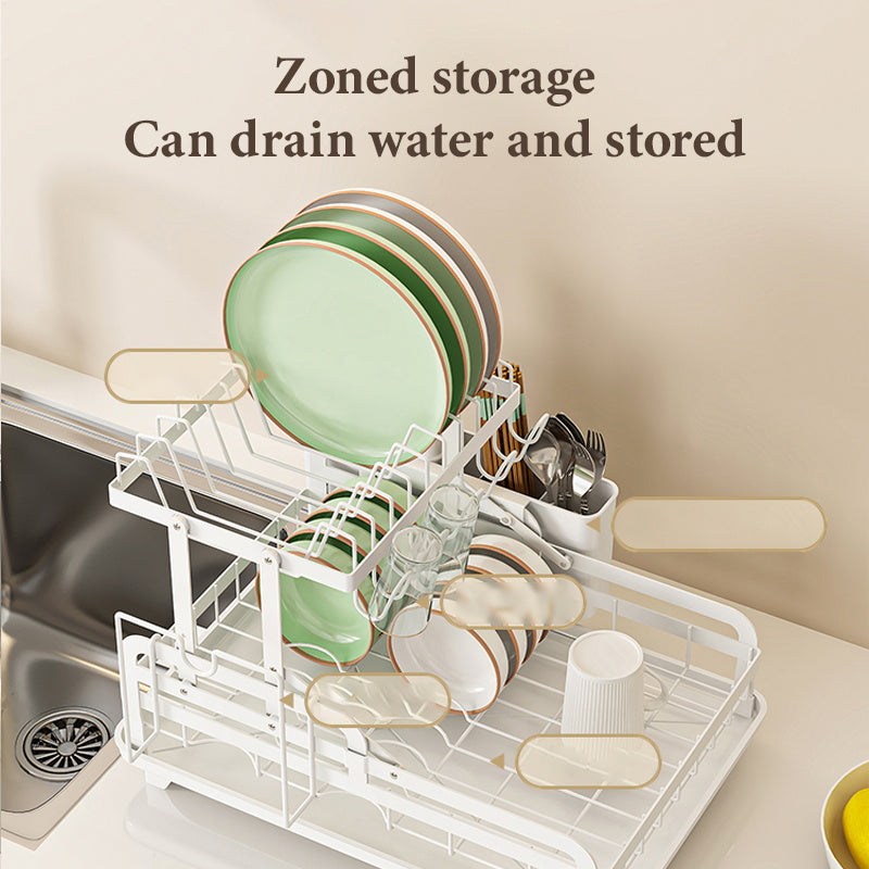 Expandable Kitchen Dish Drying Rack