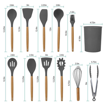 Silicone Utensil Set