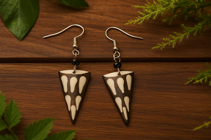 Handcrafted Cone Earrings