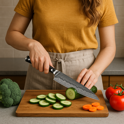 Artisan Layered Chef Knives – Sharp, Stylish, Professional Quality