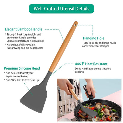 Silicone Utensil Set