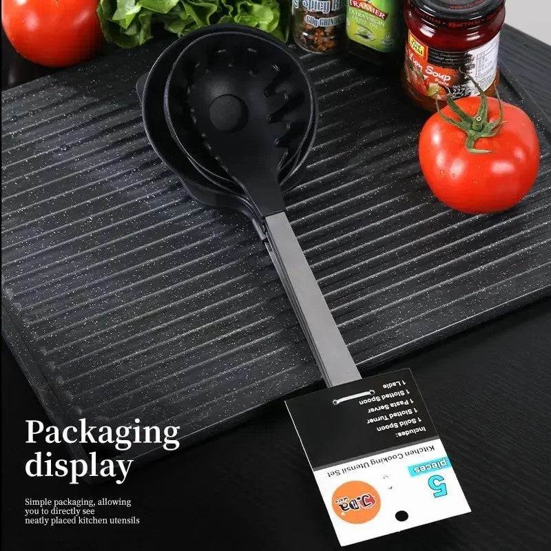 5-Piece Non-Stick Kitchen Utensil Set