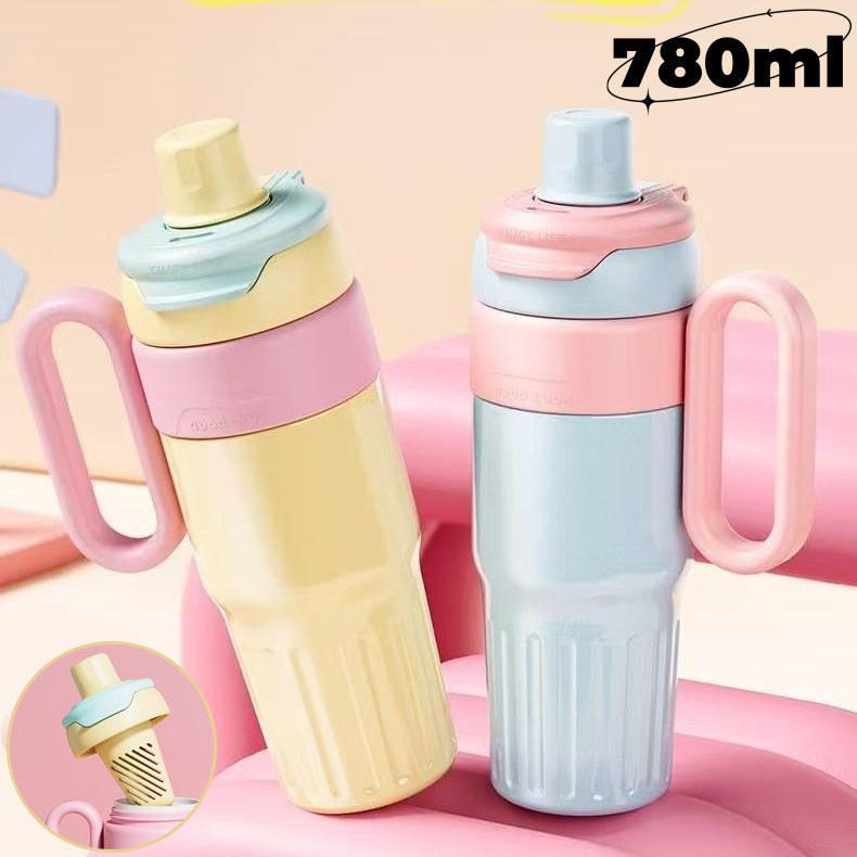Gradient Dual-Drink Thermo Cup