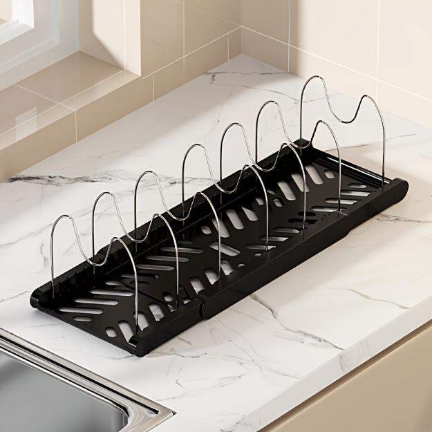 Retractable Dish & Pot Rack