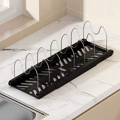 Retractable Dish & Pot Rack