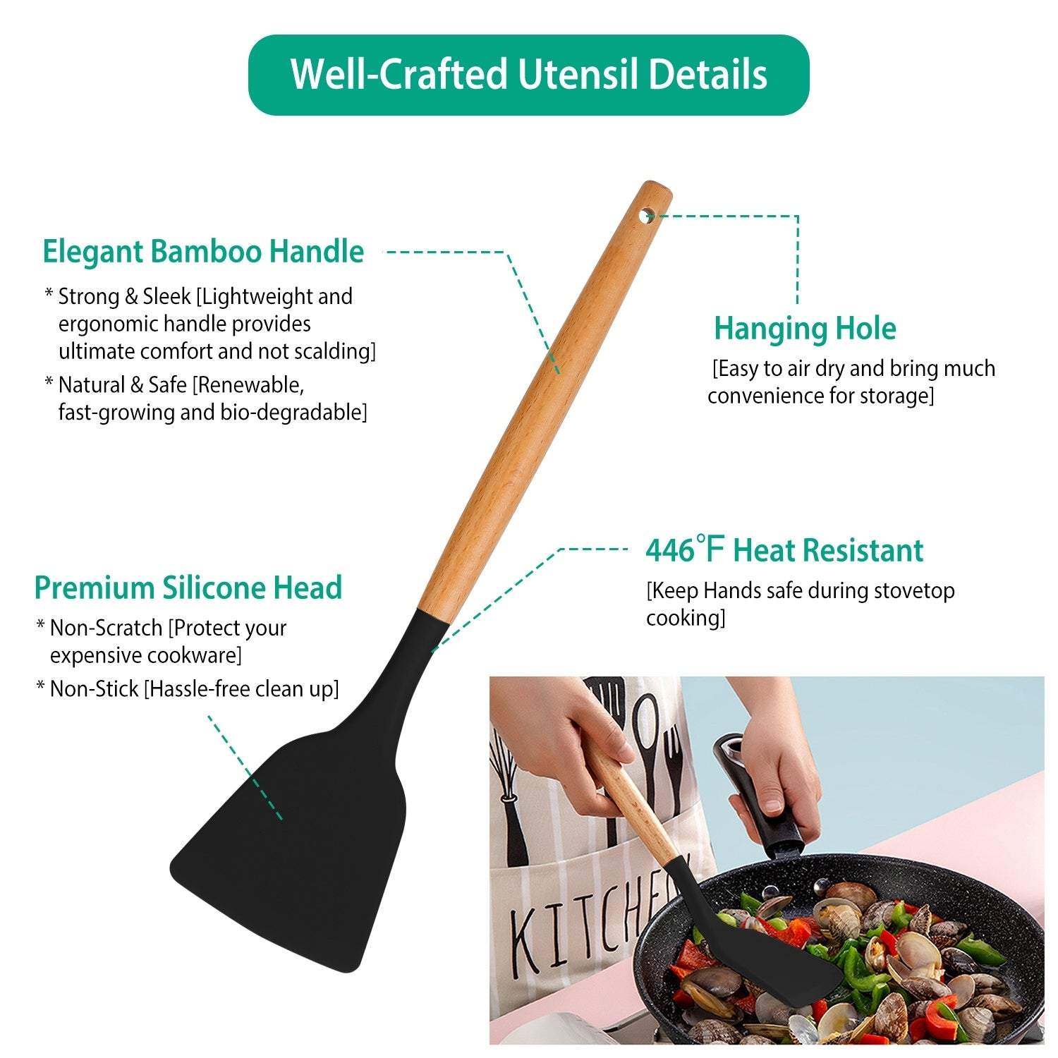 Silicone Cooking Tool Set