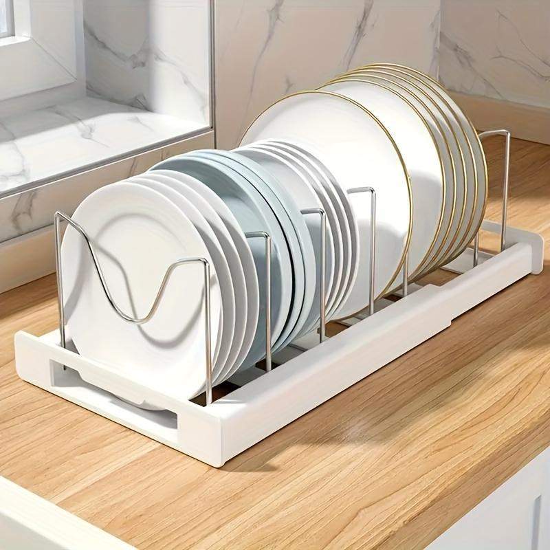 Retractable Dish & Pot Rack