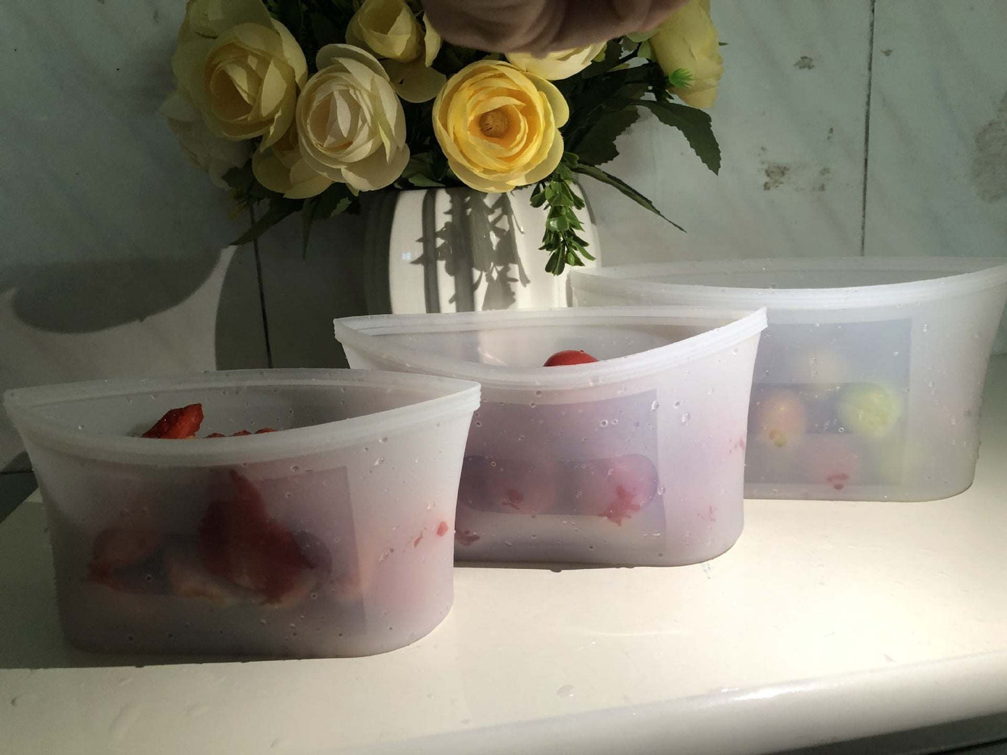 Reusable Silicone Food Storage Bags