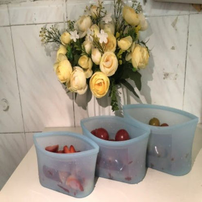 Reusable Silicone Food Storage Bags