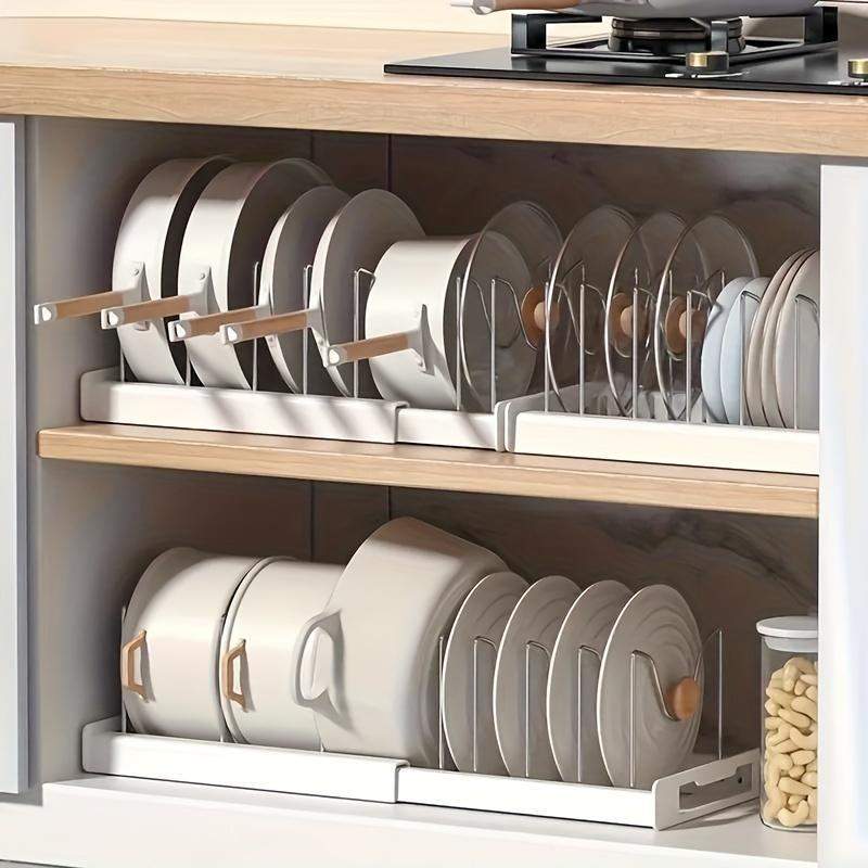 Retractable Dish & Pot Rack