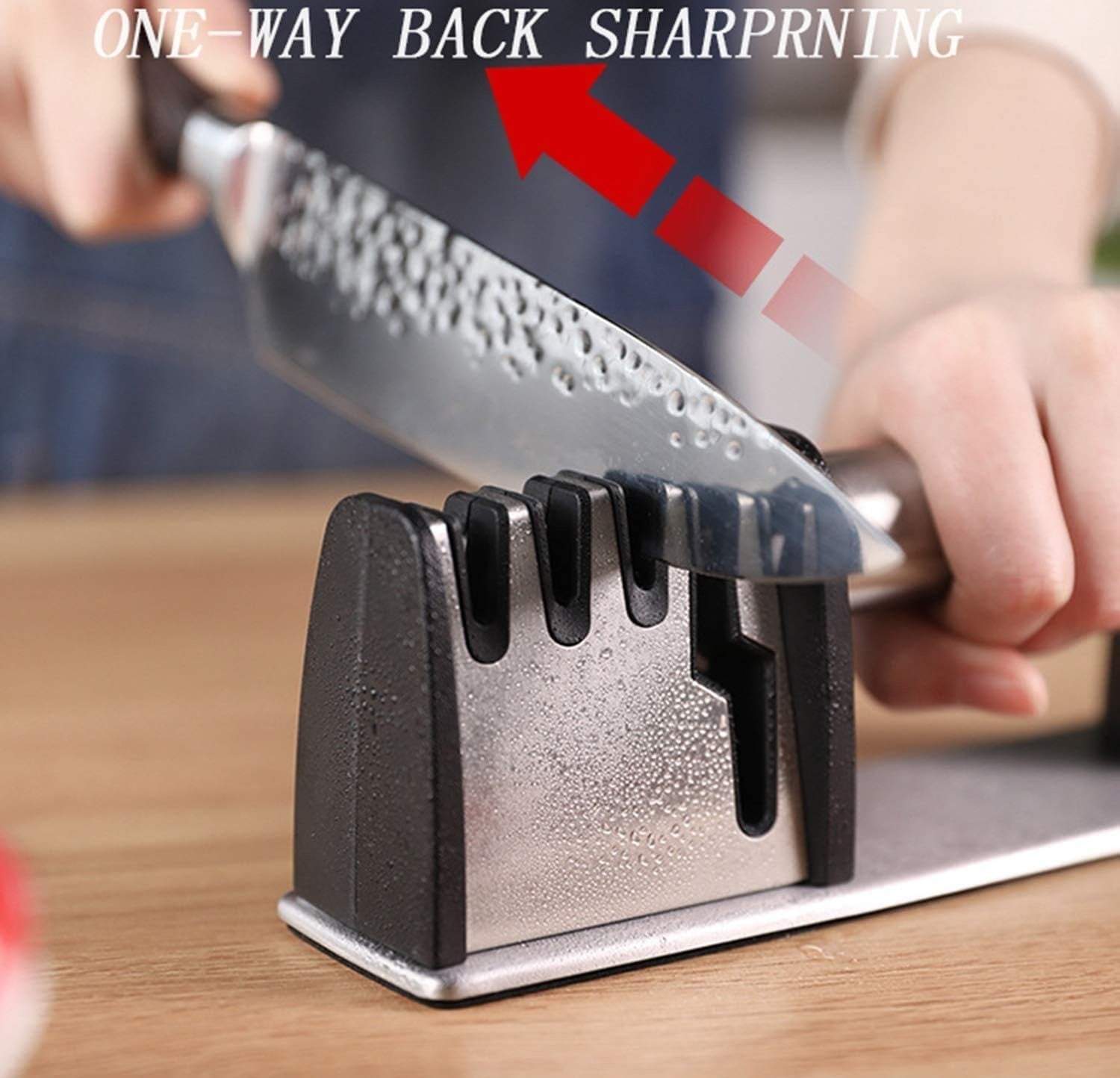 4-in-1 Kitchen Knife & Scissor Sharpening Tool