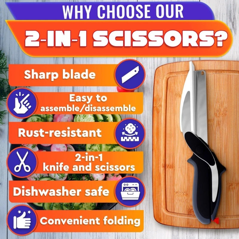 2-in-1 Kitchen Shears